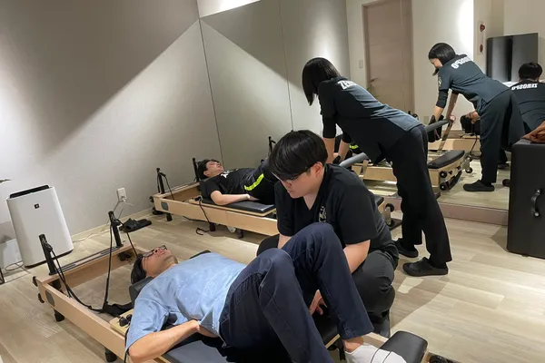整体とマシンピラティスの組み合わせ